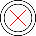 Cross Sign Symbol Icon