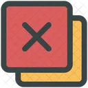 Cross Delete Incorrect Icon
