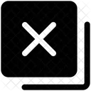 Cross Delete Incorrect Icon