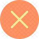 Cross In Circle  Icon