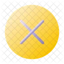 Cross in circle  Icon