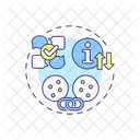 Cross Link Cross Linking Strategy Communication Icono