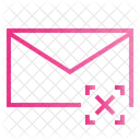 Cross Mail  Icon