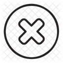 Cross Mark Error Icon