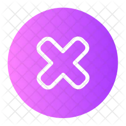 Cross Mark  Icon