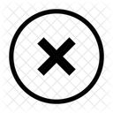 Cross Close Interface Icon