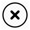 Cross Close Interface Icon