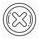 Cross Mark Vote Cross Mark Cancel Icon