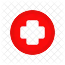 Cross Medical Circle  Icon