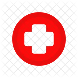 Cross Medical Circle  Icon