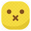 Cross Mouth  Icon
