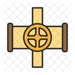 Cross oil pipe  Icon