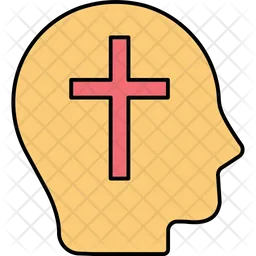 Cross on head  Icon