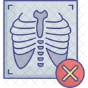 Cross On Ribs Chest Infection Chest Icon