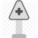 Cross Road Direction Navigation Icon