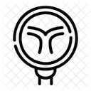 Cross Road Street Highway Icon