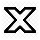 Cross Shape Jesus Christ Christianity Symbol Icône