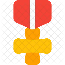 Cross Shield Medal  Icon