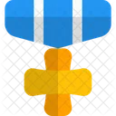 Cross Shield Medal  Icon