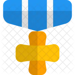 Cross Shield Medal  Icon