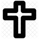 Christmas Cross Sign Religion Icon