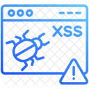 Cross Site Scriptingxss Website Bug Icon