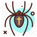 Cross Spider Insect Fly Icon