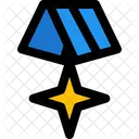 Cross Star Medal  Icon