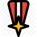 Cross Star Medal  Icon