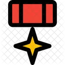 Cross Star Medal  Icon