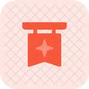 Cross Star Medal Medal Badge Icon