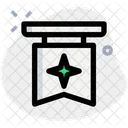 Cross Star Medal Medal Badge Icon