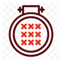 Cross Stitch  Icon