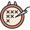 Cross Stitch Cross Design Icon