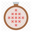 Cross Stitch  Icon