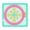 Cross Stitch Pattern Icon