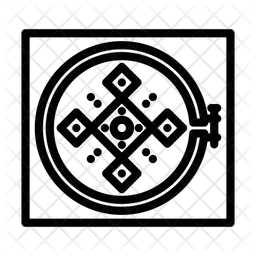 Cross Stitch Pattern  Icon