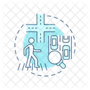 Traffic Management Concept Icon