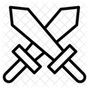 Cross Swords Icon