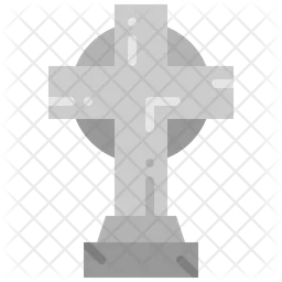 Cross tombstone  Icon