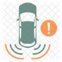 Cross Traffic Alert Car Rear Cross Traffic Alert Icon