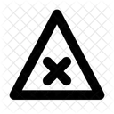 十字三角形  アイコン
