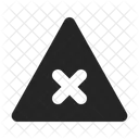 Cross Triangle  Icon