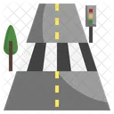 Cross Walk Walk Pedestrian Icon