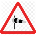 Cross Wind Crosswindsigns Windwarning Icon