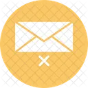 Cross With Envelop Envelop Email Icon