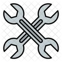 Wrench Cross Service Icon