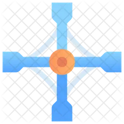 Cross wrench  Icon