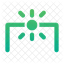 Crossbar Sport Soccer Icon