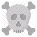 Crossbones Skeleton Halloween Icon